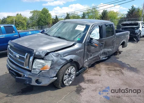 2011 Ford F150 Lariat из США, поврежденный, VIN 1FTFW1EF1BFC00624